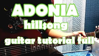 Adonai- Hillsong guitar solo tutorial