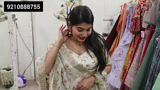 15kg ka Designer lehnga milega srif 1500 main 😲/vandana designs/ najafgarh rental lehnga's