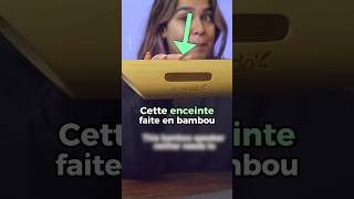 Cette enceinte faite en bambou fonctionne sans électricité #innovation