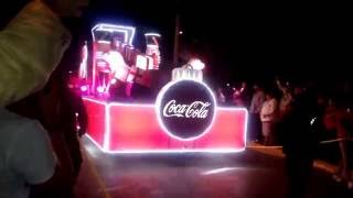 caravana coca cola en san luis potosi 02/12/16