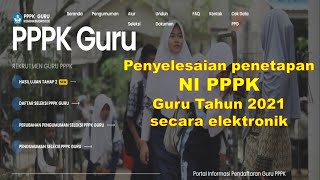 Jadwal Pengisian DRH Di SSCASN & Persyaratan kelengkapan dokumen usul NI PPPK Guru Tahun 2021