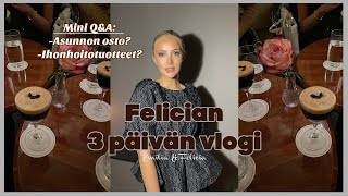 FELICIAN VLOGI + MINI Q&A || Emilia & Felicia