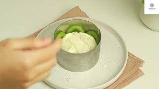 Kiwi Cheesecake for Summer Dessert | Tracking Cake Recipe