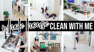 NEW! WHOLE HOUSE CLEAN WITH ME 2021 | INSANE ALL DAY CLEANING MOTIVATION + HOMEMAKING