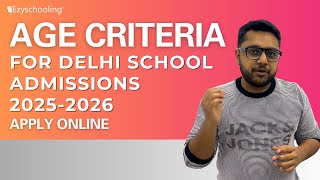 Age Criteria for Nursery, KG ,Class 1 Admissions 2025-26| Fill Online Form | Ezyschooling