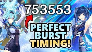 Eula & Yelan Perfect Burst Timing Rule