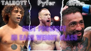 The Best Prospect in every weight class