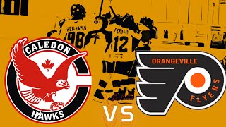 Game 5 - Final Showdown: Caledon Hawks vs. Orangeville Flyers - The Ultimate Playoff Battle