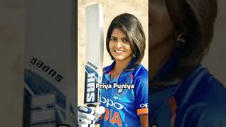 Top Most Beautiful 😍 Indian Female Cricketer #shorts