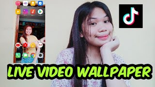 How to Set a Live Wallpaper using Tiktok Android & Ios (MARY DIOS VIDAL)