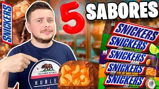 TODOS OS SABORES DE SNICKERS - QUAL É O MELHOR?