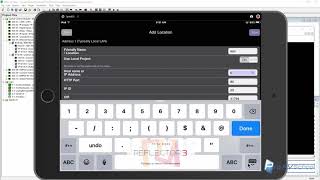 Setting up a project to use the Crestron App on an iPad