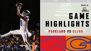 Parkland vs Glenn Week 3 Highlights | Triad HS FB