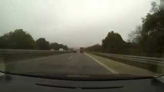 Timelapse on the german Autobahn A5 and A45