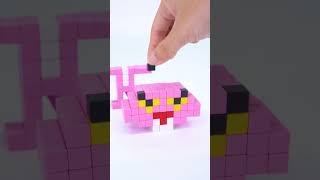 Pink Panther | Cute Blocks #shorts #cute