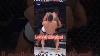 What a SLAM! #shorts #mma #ufc