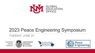 2023 Peace Engineering Symposium Opening Remarks