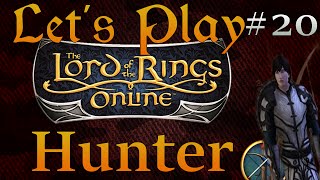 Lets Play LOTRO - Hunter Part 20 - North Downs Live Gameplay