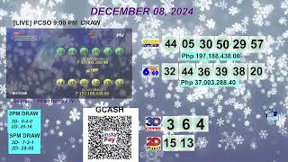 [LIVE] PCSO 9:00 PM DRAW - DECEMBER 08, 2024 LOTTO RESULTS