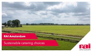 Sustainable catering choices | RAI Amsterdam