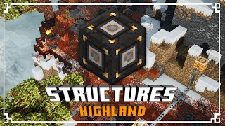 Structures and New update for content block for Dungeons update 1.7