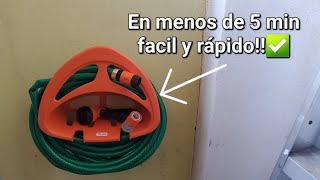 ¿Cómo Instalar Porta-Manguera?🤔