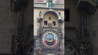 Prague astronomical City Clock 🇨🇿 #short #shorts