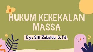 Hukum Kekekalan Massa Lavoisier - Hukum Dasar Kimia || Kimia Kelas X