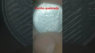 10 CENTAVOS ANO1995 CUNHO QUEBRADO