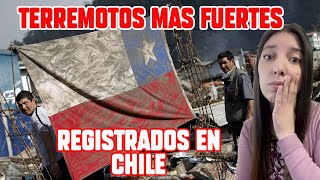 URUGUAYA REACCIONA a TERREMOTOS REGISTRADOS MAS FUERTE en CHILE! 😱😭