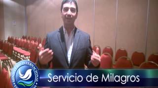 Invitación Servicio de Milagros - Domingo 30/08