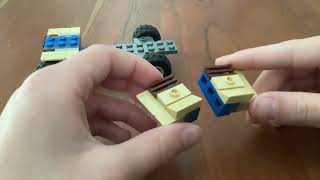 Lego military jeep￼ tutorial .