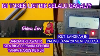 Solusi Gagal Input Token Listrik