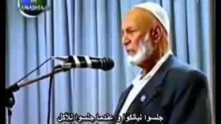 العملاق أحمد ديدات ومقطع رهيب جدا ""قل هاتوا برهانكم "" الكتاب المقدس محرف