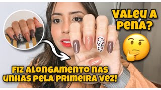 FIZ ALONGAMENTO DE UNHAS PELA PRIMEIRA VEZ! por @clickdaju