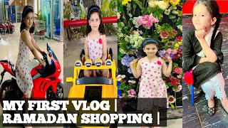 MY FIRST VLOG | RAMADAN SHOPPING | I DRIVE JEEP AND BIKE |