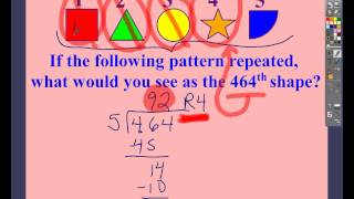 Patterns with & without Numbers