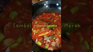 Sambal Pete Cabai Merah #food #kuliner #sambal #sambalpete #shorts