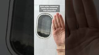 Este Avión Tiene Las Ventanas Más Pequeñas Que Tu Mano🪟👋