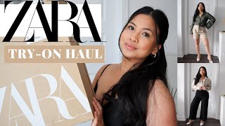 HUGE NEW IN SUMMER ZARA TRY-ON HAUL | AUGUST 2022 | SUMMER ZARA OUTFIT IDEAS