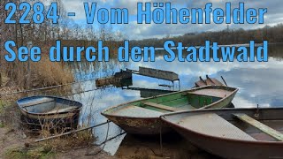 2284 - Vom Höhenfelder See durch den Stadtwald | #wandern #hiking #wanderblog #kölnerbucht #shorts