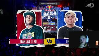 NAHUAL DEXO VS DRIXER | CUARTOS DE FINAL NACION REDBULL | SADNAIG