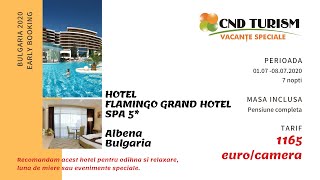 Flamingo Grand Hotel & Spa 5* - LITORAL BULGARIA 2020 - ALBENA