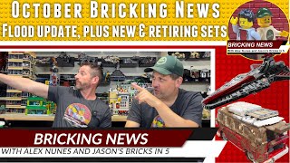 Bricking News | Oct 3, 2023 - Thoughts on New and Retiring Sets plus an update on Tomyboy's flood