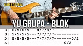 YU Grupa - Blok | Lekcija Za Gitaru | Guitar Tutorial | Dalibor Stojanovski