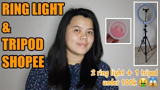 REVIEW Ring Light + Tripod Murah | Cocok Untuk Youtuber Pemula | Review eps.7