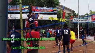 Dimas Saputra,Bastian,Boni dkk Vs Raka,Rio,Ivan, Hendar,Eko WP dll)