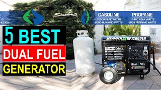 Top 5 Dual Fuel Generator of 2024 - Best  Dual Fuel Generator  You Can Buy  {Reviews}