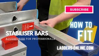 How to Install the TASKMASTER Ladder Safety Stabiliser Bar