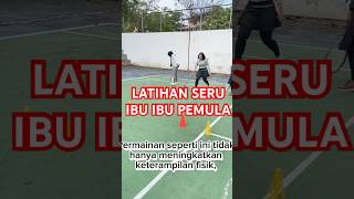 Latihan Tenis Seru untuk Ibu-Ibu Pemula: Drill Interaktif dan Games Menyenangkan #tennis #motivation